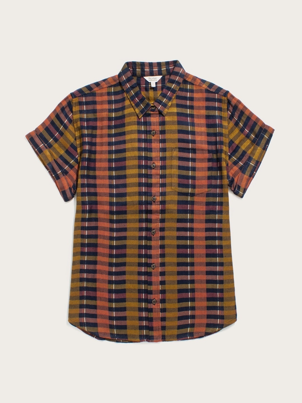 The Bea Shirt In Alpenglow By Bridge & Burn - Medium
